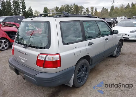2001 Subaru Forester L from USA, damaged, VIN JF1SF63521G751049
